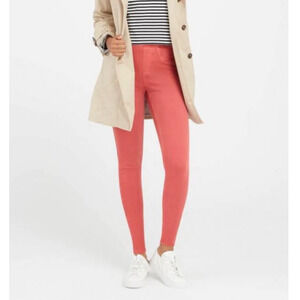 Spanx Women's S Nantucket Red Ankle Jeanish Legging Stretchy Everyday Comfy